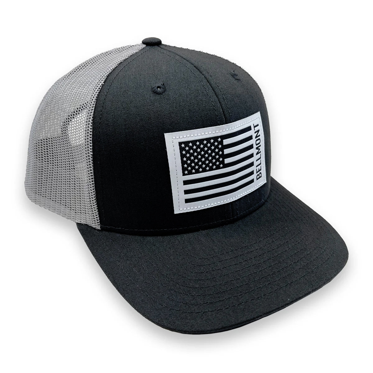Adjustable Trucker Hat - Black & Grey